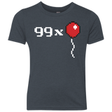 T-Shirts Vintage Navy / YXS 99x Balloon Youth Triblend T-Shirt