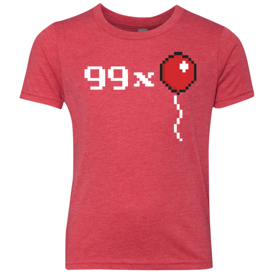 T-Shirts Vintage Red / YXS 99x Balloon Youth Triblend T-Shirt