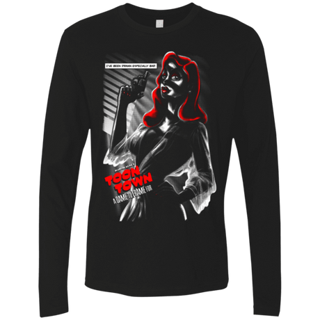 T-Shirts Black / Small A Dame to Frame Men's Premium Long Sleeve