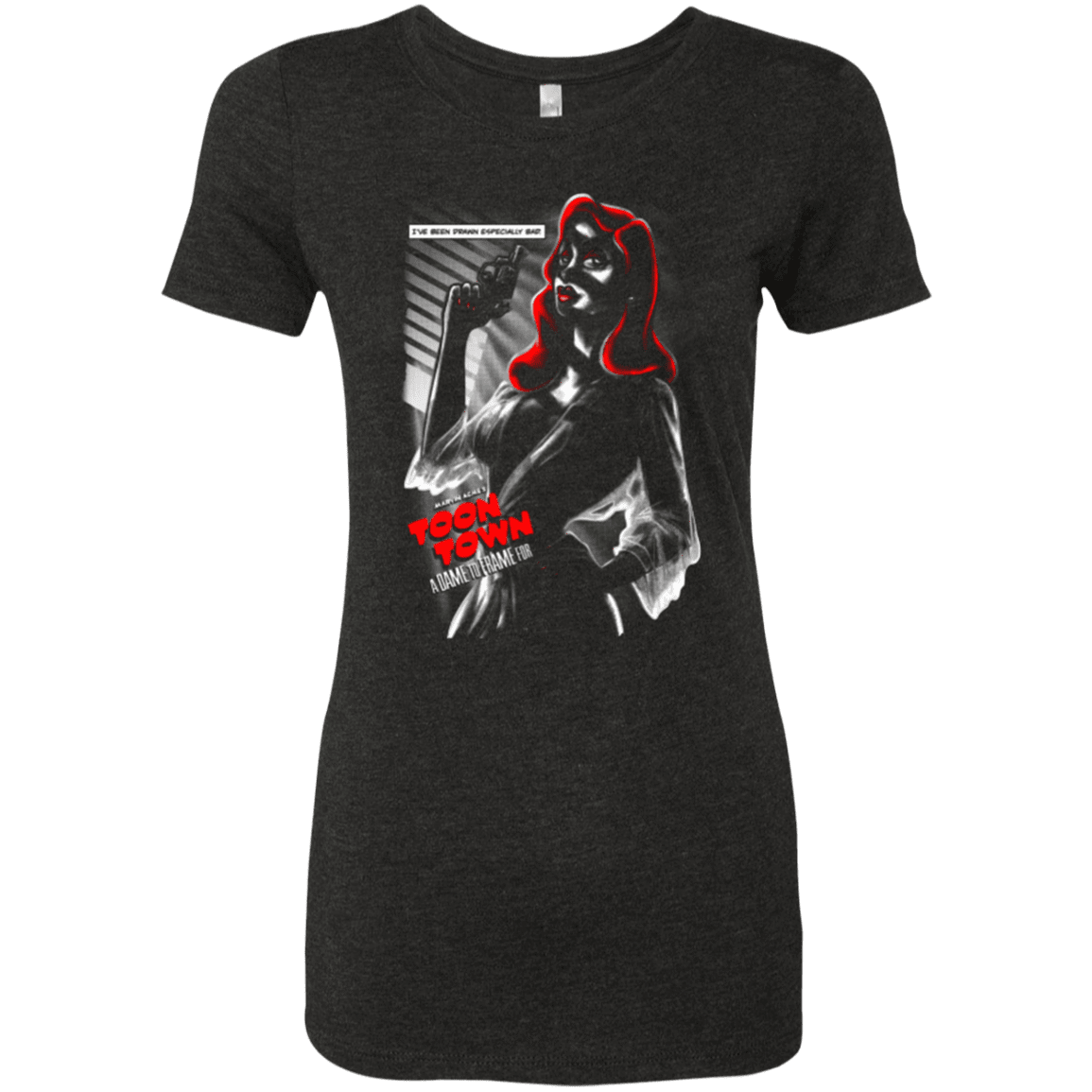 T-Shirts Vintage Black / Small A Dame to Frame Women's Triblend T-Shirt