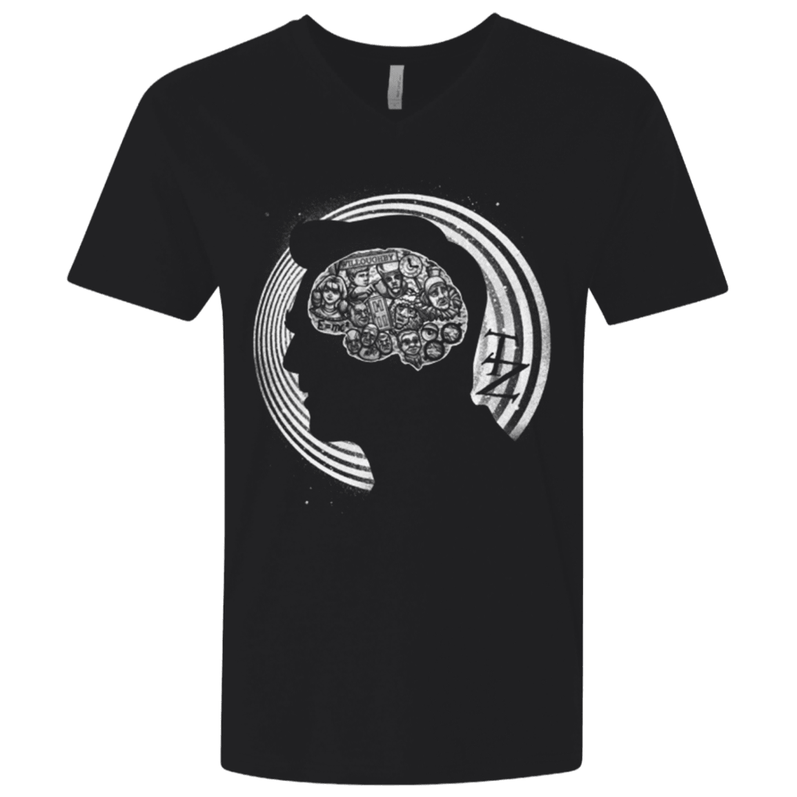 T-Shirts Black / X-Small A Dimension of Mind Men's Premium V-Neck