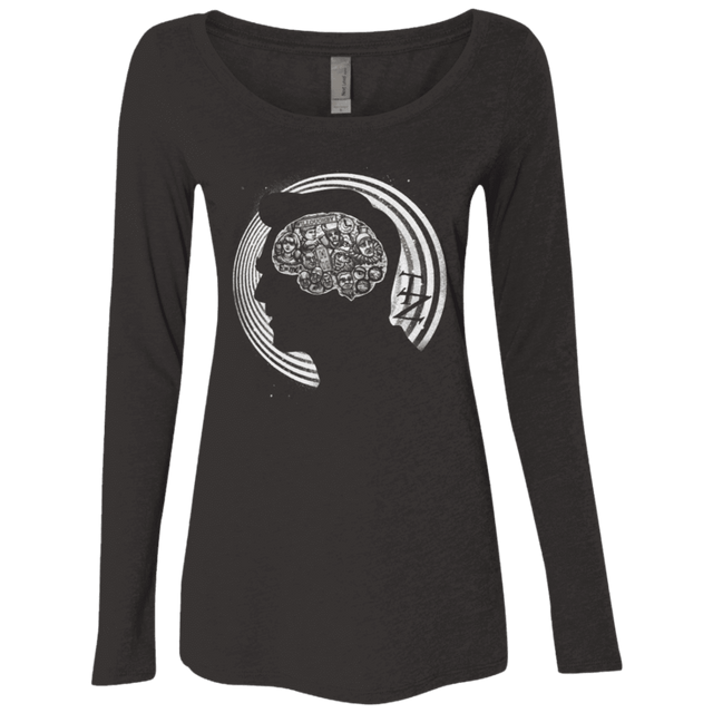 T-Shirts Vintage Black / Small A Dimension of Mind Women's Triblend Long Sleeve Shirt