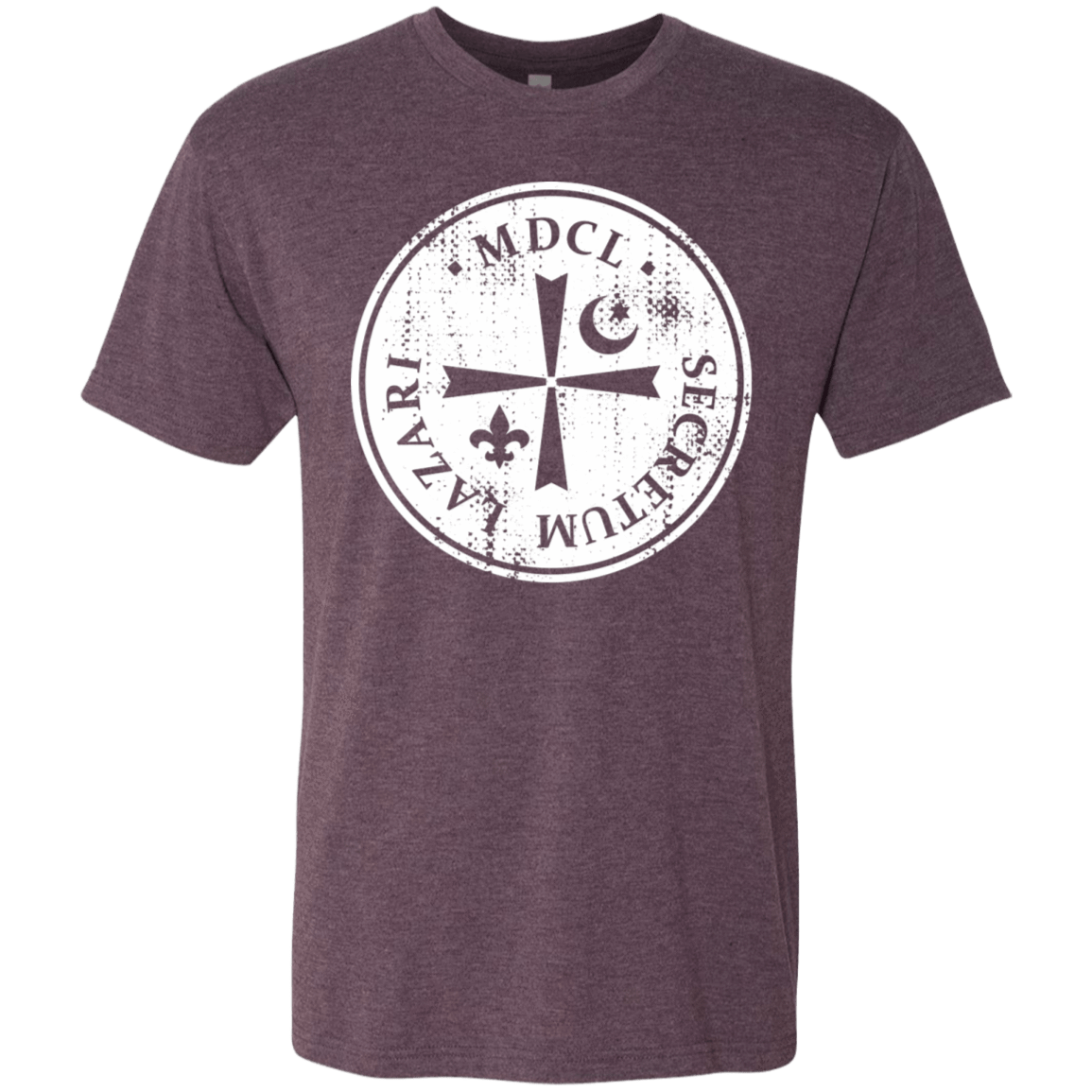 T-Shirts Vintage Purple / S A Discovery Of Witches Men's Triblend T-Shirt