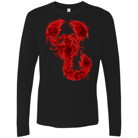T-Shirts Black / Small A Dreadful Symbol Men's Premium Long Sleeve