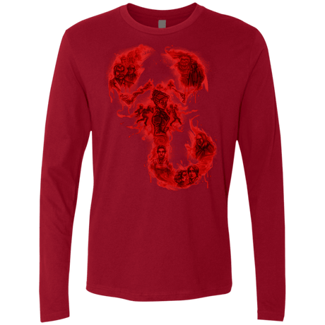 T-Shirts Cardinal / Small A Dreadful Symbol Men's Premium Long Sleeve