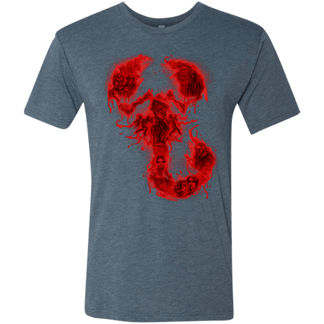 T-Shirts Indigo / Small A Dreadful Symbol Men's Triblend T-Shirt