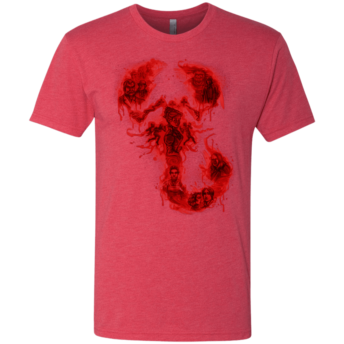 T-Shirts Vintage Red / Small A Dreadful Symbol Men's Triblend T-Shirt