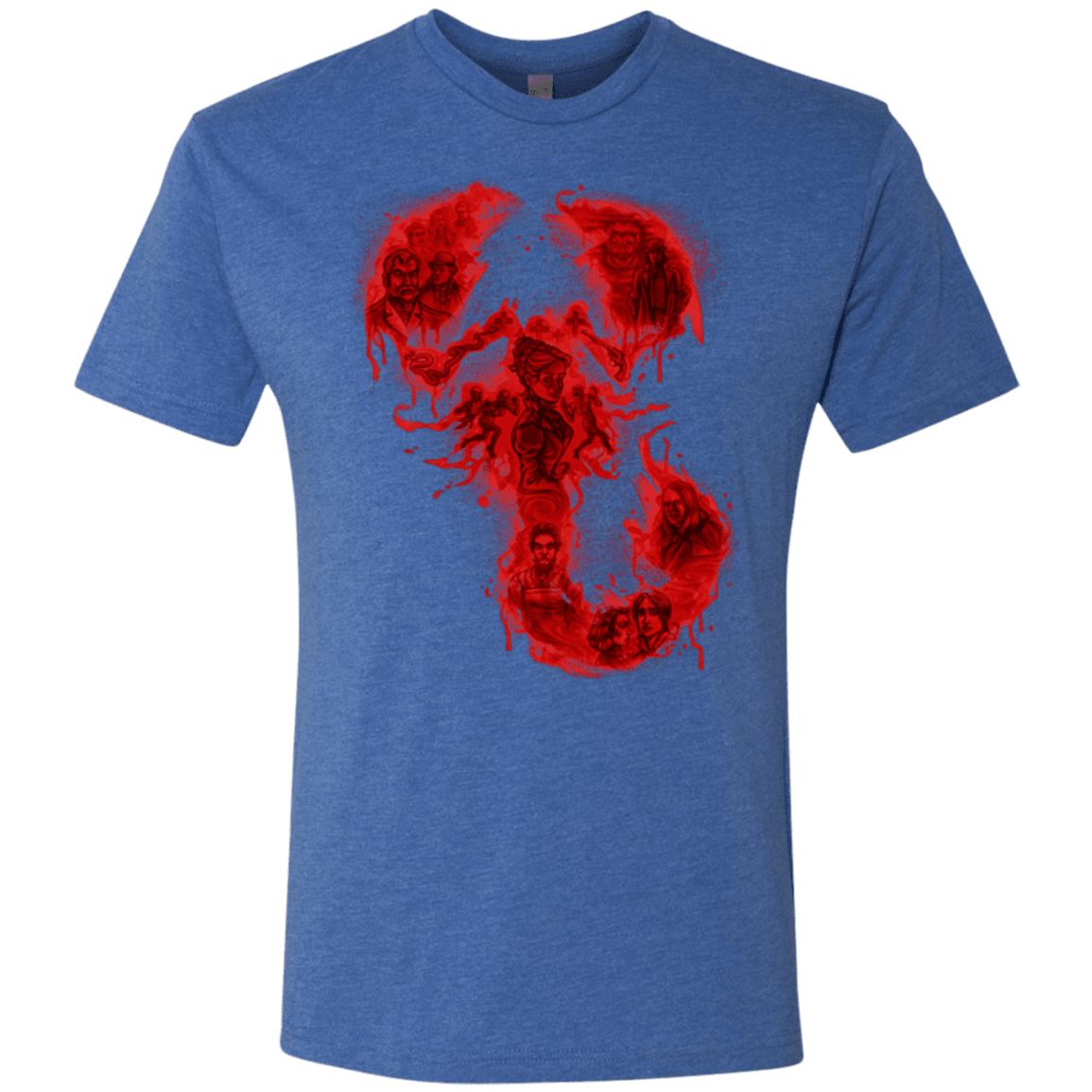 T-Shirts Vintage Royal / Small A Dreadful Symbol Men's Triblend T-Shirt