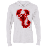 T-Shirts Heather White / X-Small A Dreadful Symbol Triblend Long Sleeve Hoodie Tee