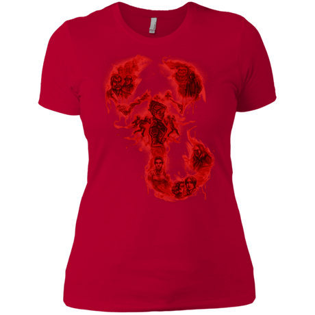 T-Shirts Red / X-Small A Dreadful Symbol Women's Premium T-Shirt