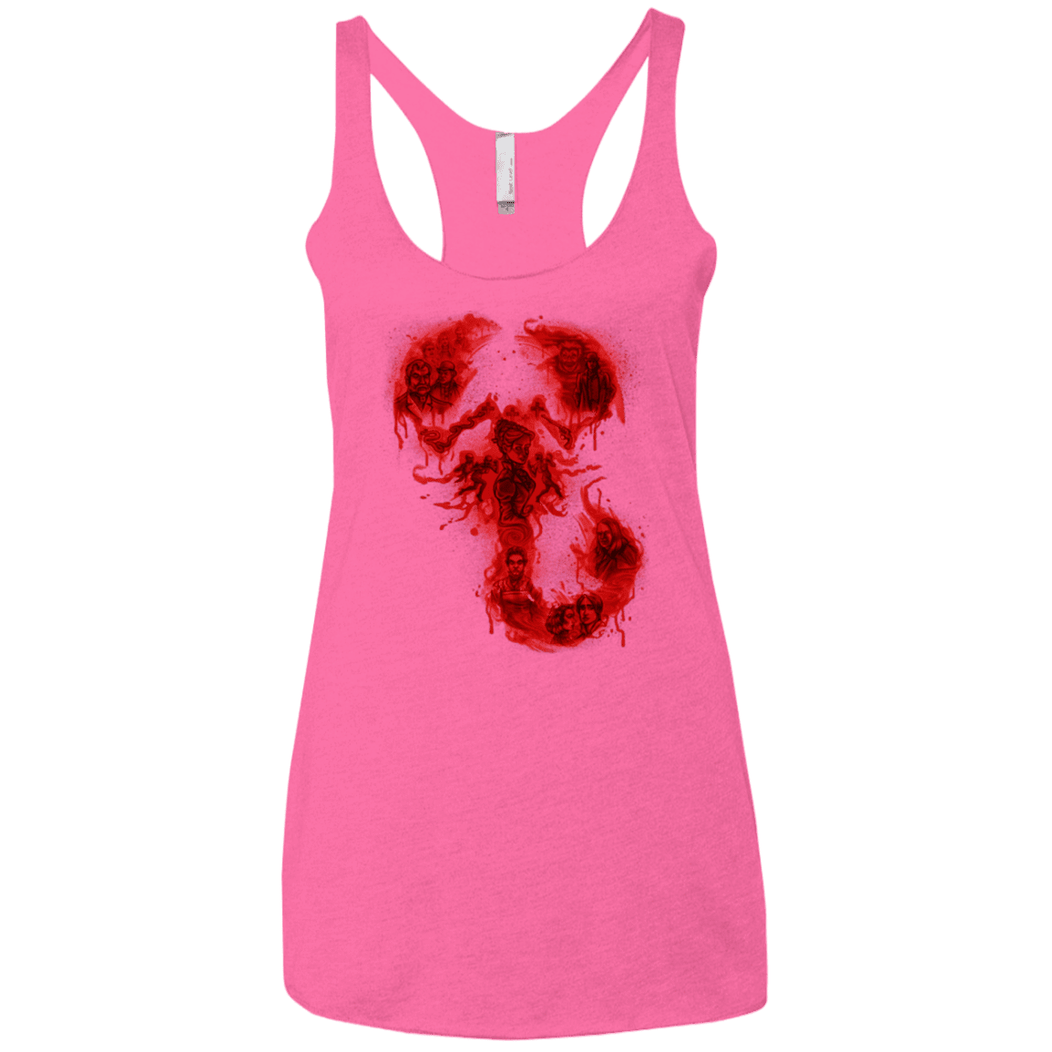 T-Shirts Vintage Pink / X-Small A Dreadful Symbol Women's Triblend Racerback Tank