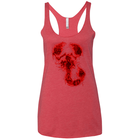 T-Shirts Vintage Red / X-Small A Dreadful Symbol Women's Triblend Racerback Tank