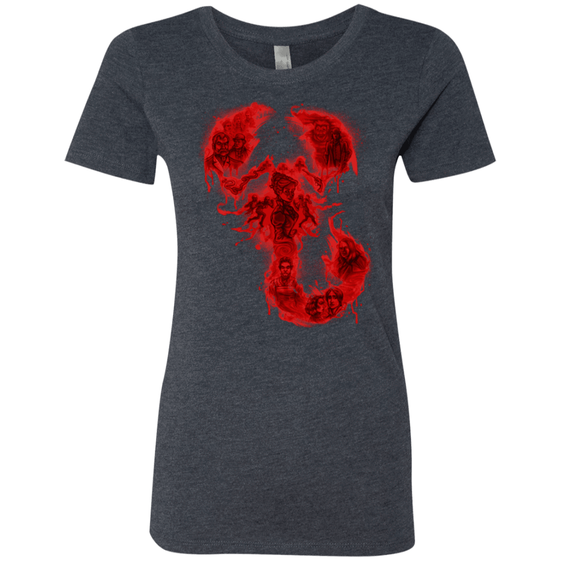 T-Shirts Vintage Navy / Small A Dreadful Symbol Women's Triblend T-Shirt