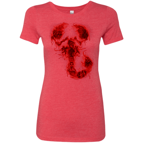 T-Shirts Vintage Red / Small A Dreadful Symbol Women's Triblend T-Shirt