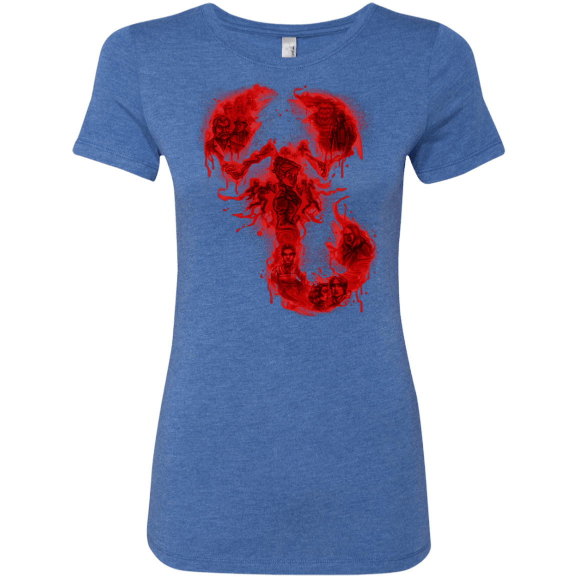 T-Shirts Vintage Royal / Small A Dreadful Symbol Women's Triblend T-Shirt