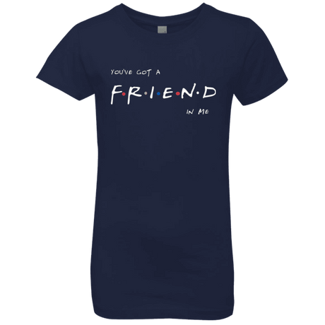 T-Shirts Midnight Navy / YXS A Friend In Me Girls Premium T-Shirt