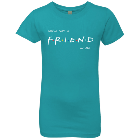 T-Shirts Tahiti Blue / YXS A Friend In Me Girls Premium T-Shirt