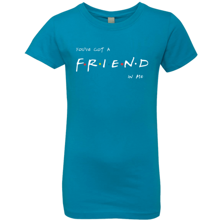 T-Shirts Turquoise / YXS A Friend In Me Girls Premium T-Shirt