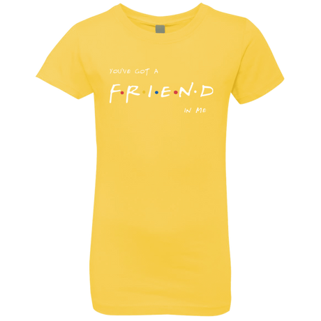T-Shirts Vibrant Yellow / YXS A Friend In Me Girls Premium T-Shirt