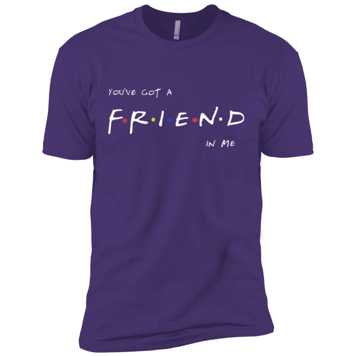 T-Shirts Purple Rush/ / X-Small A Friend In Me Men's Premium T-Shirt