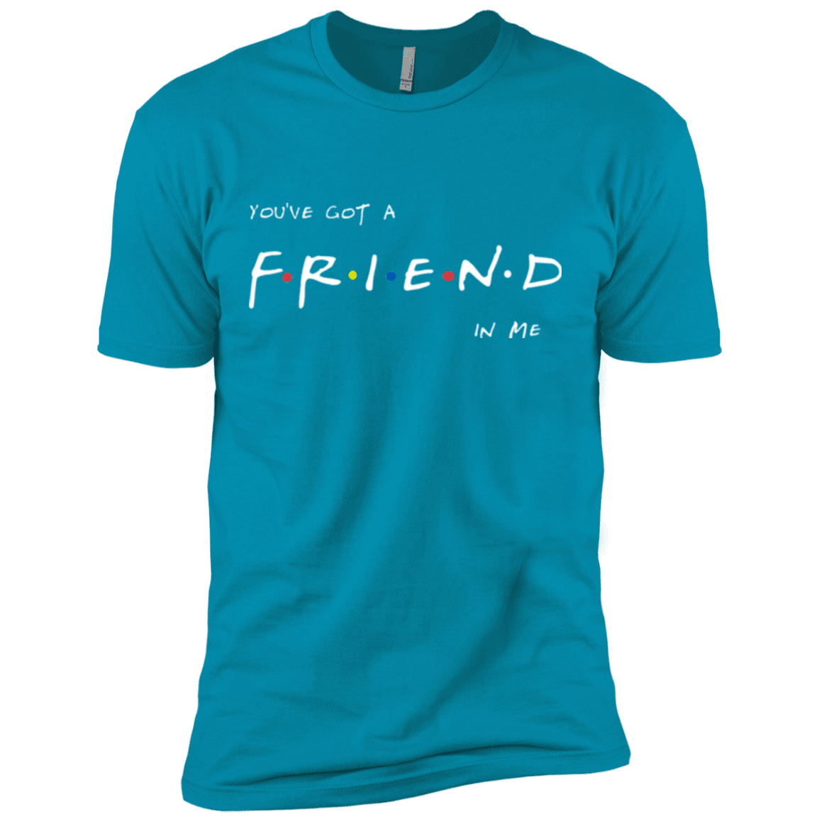 T-Shirts Turquoise / X-Small A Friend In Me Men's Premium T-Shirt