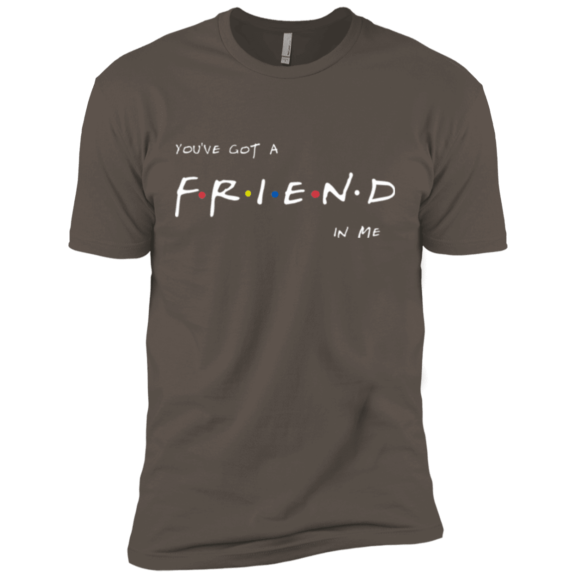 T-Shirts Warm Grey / X-Small A Friend In Me Men's Premium T-Shirt