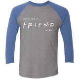 A Friend In Me Men's Triblend 3/4 Sleeve