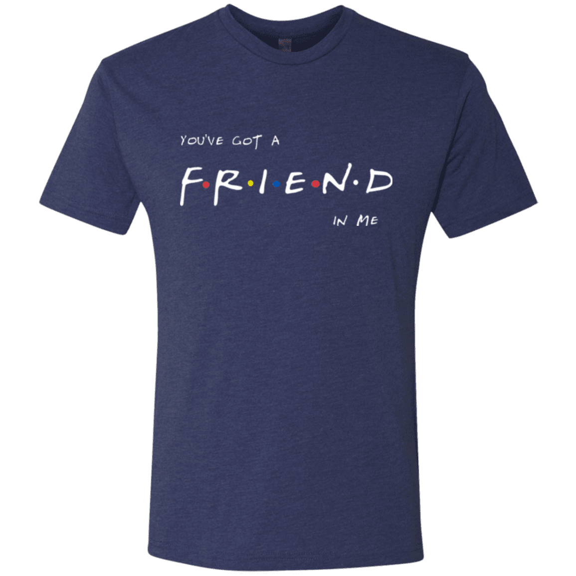 T-Shirts Vintage Navy / Small A Friend In Me Men's Triblend T-Shirt