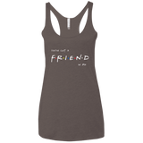 T-Shirts Macchiato / X-Small A Friend In Me Women's Triblend Racerback Tank