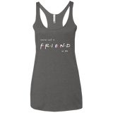 T-Shirts Premium Heather / X-Small A Friend In Me Women's Triblend Racerback Tank