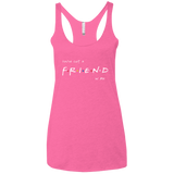 T-Shirts Vintage Pink / X-Small A Friend In Me Women's Triblend Racerback Tank