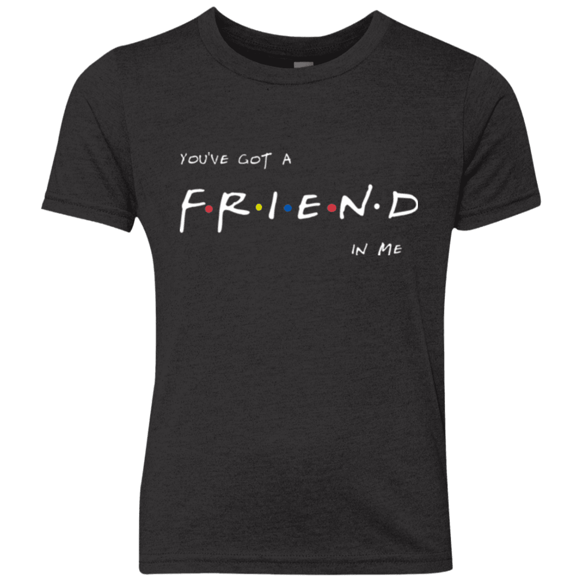 T-Shirts Vintage Black / YXS A Friend In Me Youth Triblend T-Shirt