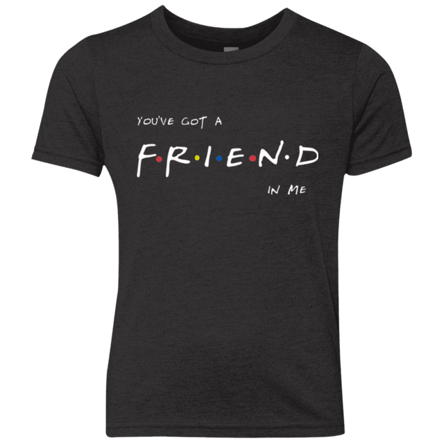 T-Shirts Vintage Black / YXS A Friend In Me Youth Triblend T-Shirt