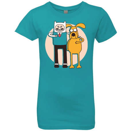 T-Shirts Tahiti Blue / YXS A Grand Adventure Girls Premium T-Shirt