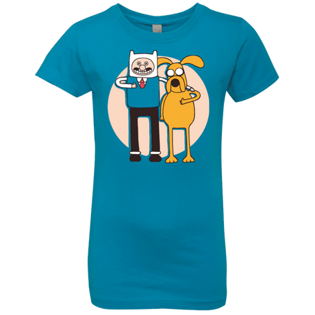 T-Shirts Turquoise / YXS A Grand Adventure Girls Premium T-Shirt