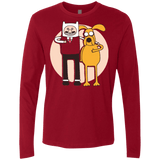 T-Shirts Cardinal / Small A Grand Adventure Men's Premium Long Sleeve