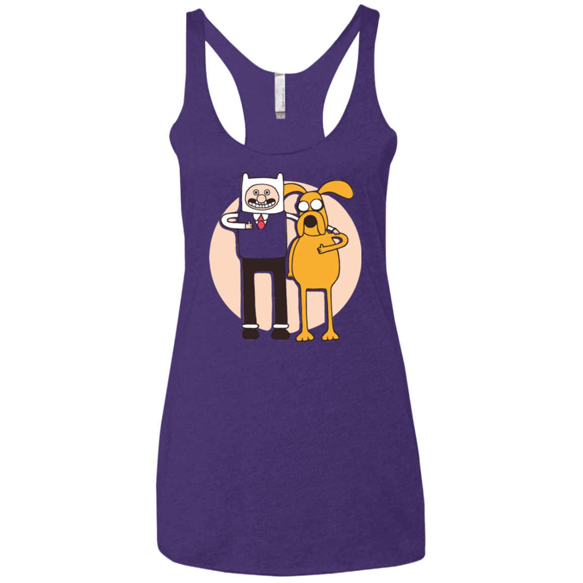 T-Shirts Purple / X-Small A Grand Adventure Women's Triblend Racerback Tank