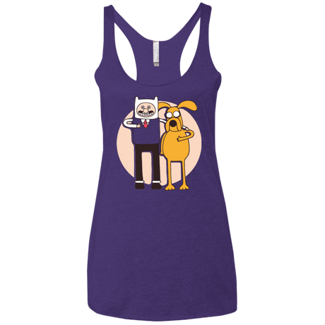 T-Shirts Purple / X-Small A Grand Adventure Women's Triblend Racerback Tank