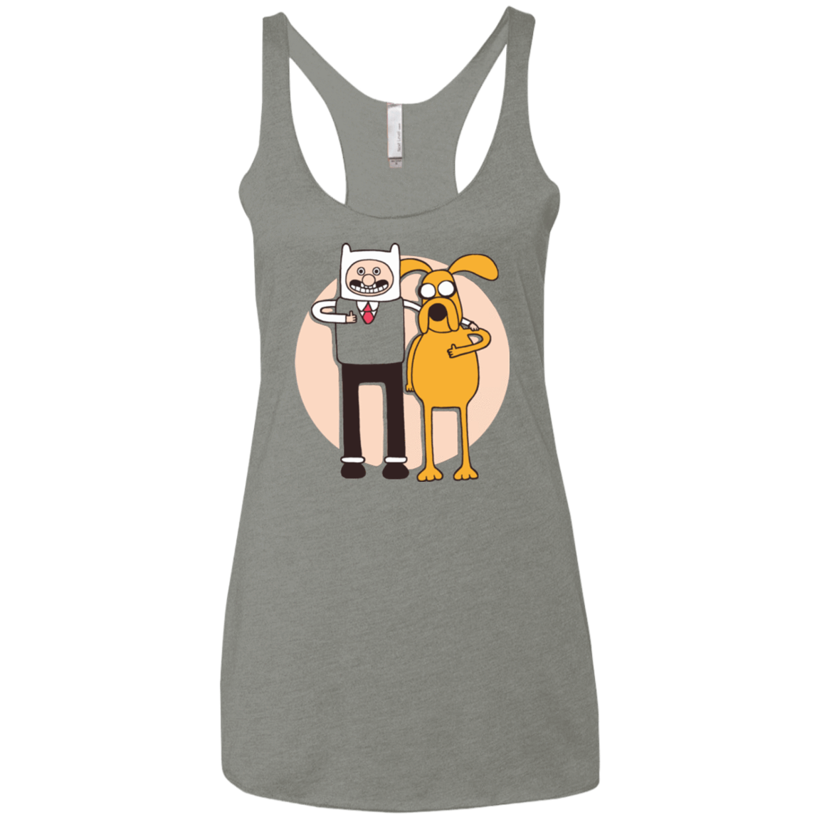 T-Shirts Venetian Grey / X-Small A Grand Adventure Women's Triblend Racerback Tank