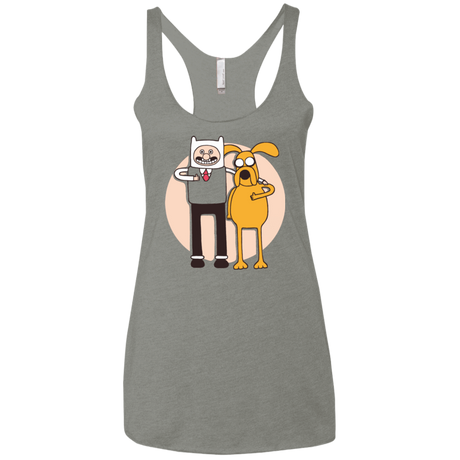 T-Shirts Venetian Grey / X-Small A Grand Adventure Women's Triblend Racerback Tank