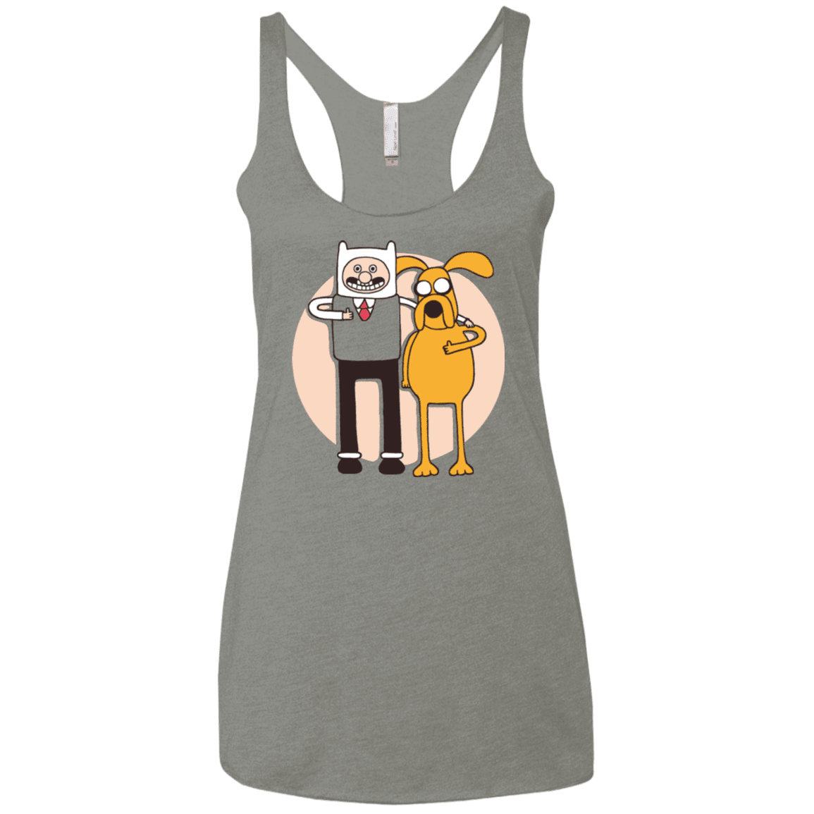 T-Shirts Venetian Grey / X-Small A Grand Adventure Women's Triblend Racerback Tank