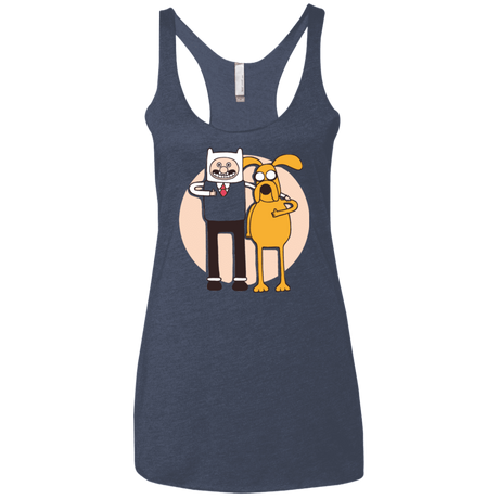 T-Shirts Vintage Navy / X-Small A Grand Adventure Women's Triblend Racerback Tank