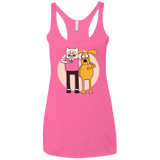 T-Shirts Vintage Pink / X-Small A Grand Adventure Women's Triblend Racerback Tank