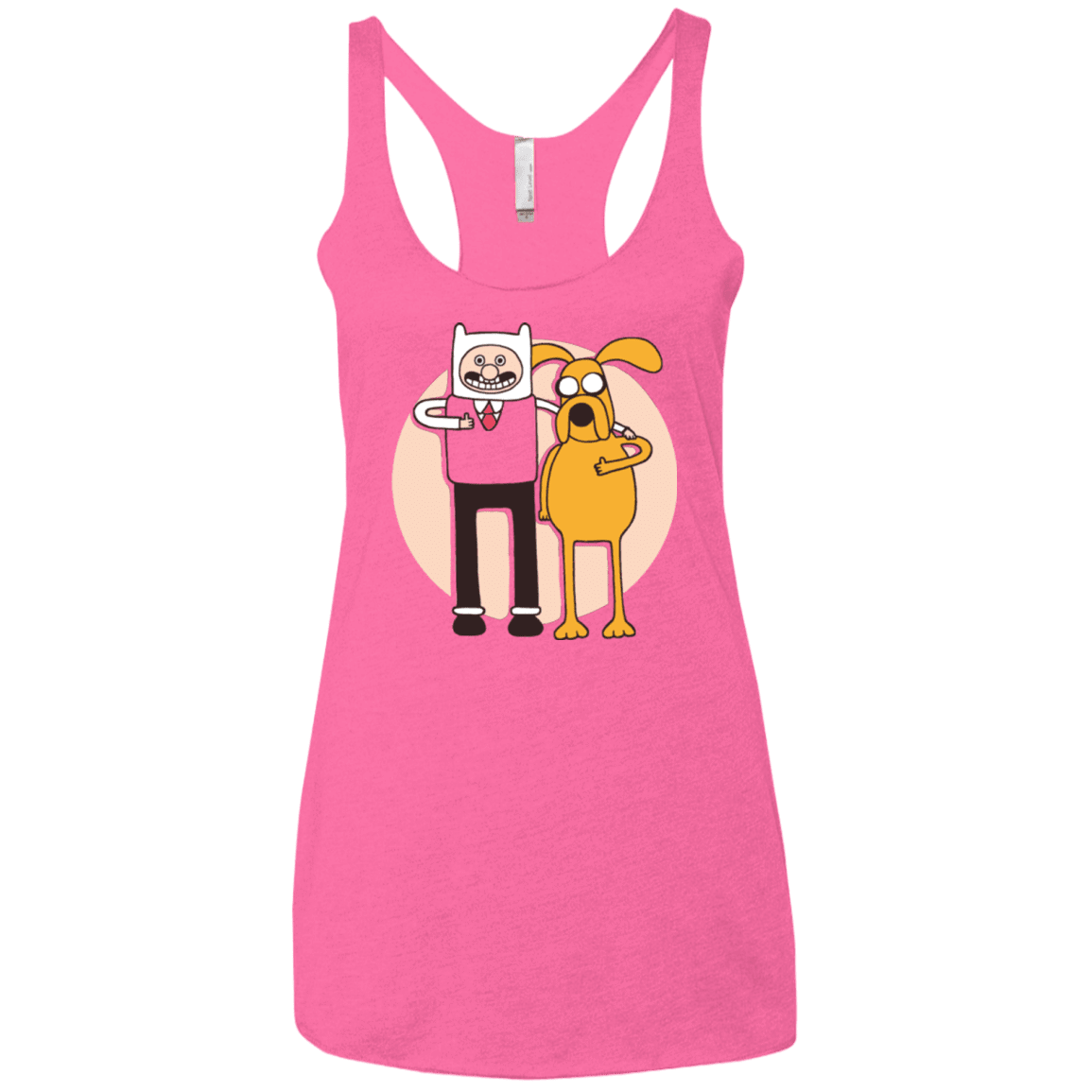 T-Shirts Vintage Pink / X-Small A Grand Adventure Women's Triblend Racerback Tank