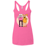 T-Shirts Vintage Pink / X-Small A Grand Adventure Women's Triblend Racerback Tank