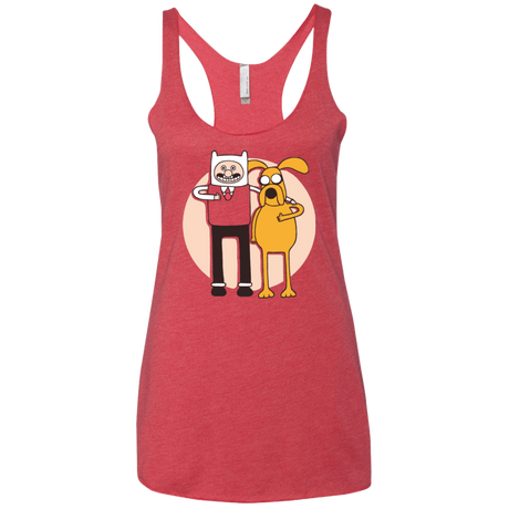 T-Shirts Vintage Red / X-Small A Grand Adventure Women's Triblend Racerback Tank