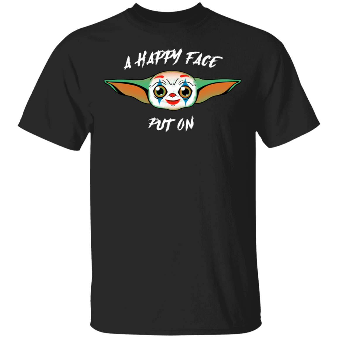 T-Shirts Black / S A Happy Face T-Shirt
