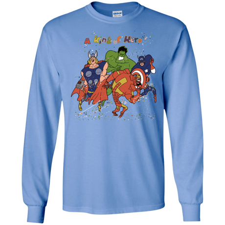 A kind of heroes Men's Long Sleeve T-Shirt