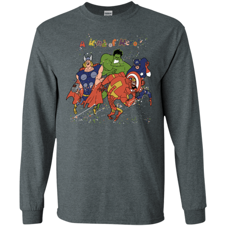 A kind of heroes Men's Long Sleeve T-Shirt