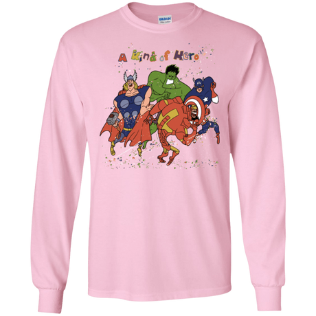 A kind of heroes Men's Long Sleeve T-Shirt